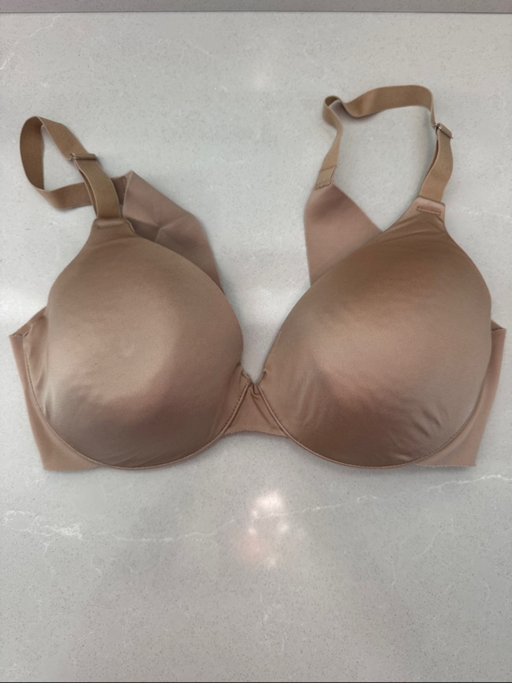 Soma Seamless T-Shirt Bra - Tan